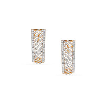 Tanishq 18KT Diamond Earrings for Women
