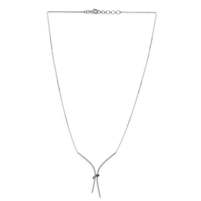 Tanishq 18KT Diamond Pendant with Chain for Women 