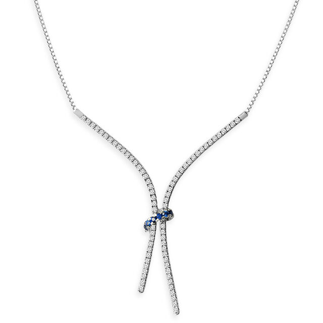 Tanishq 18KT Diamond Pendant with Chain for Women 2