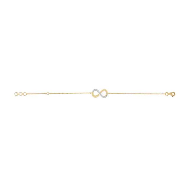 Tanishq 18KT Infinity Diamond Bracelet for Women 4