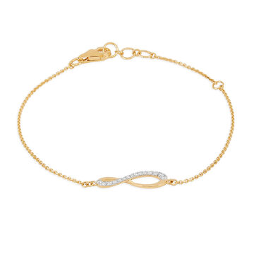 Tanishq 18KT Infinity Strength Bracelet for Women