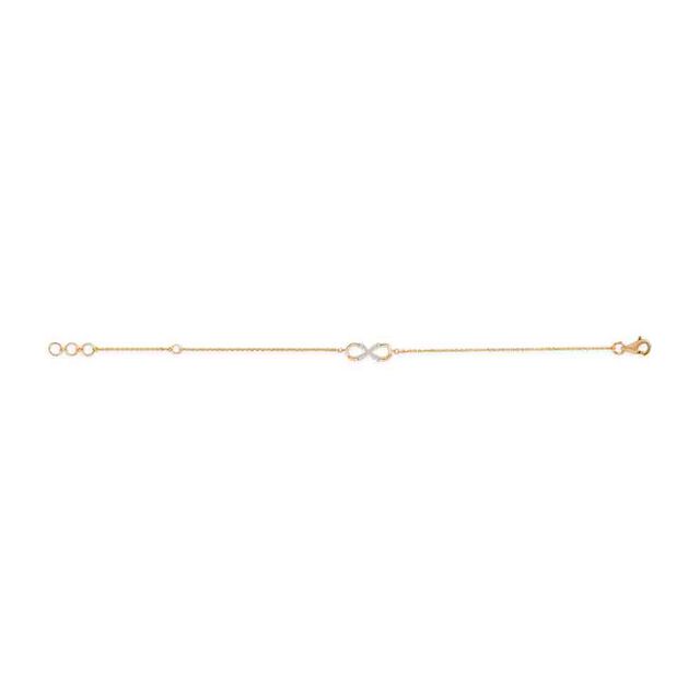 Tanishq 18KT Infinity Diamond Bracelet for Women 4