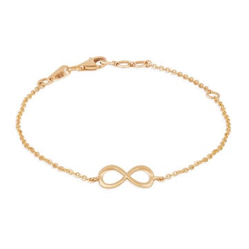 Tanishq 18KT Infinity Gold Bracelet for Women