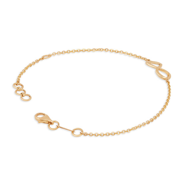 Tanishq 18KT Infinity Gold Bracelet for Women 2