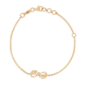 Tanishq 18KT Infinity Love Bracelet for Women