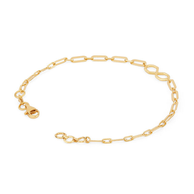 Tanishq 14KT Infinity Link Bracelet for Women 2