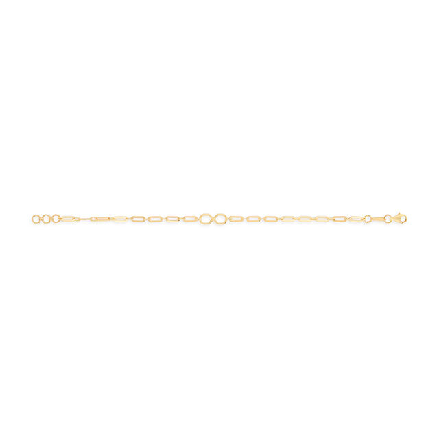 Tanishq 14KT Infinity Link Bracelet for Women 4