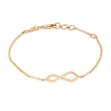 Tanishq 18KT Comfortable Silence Infinity Bracelet for Women