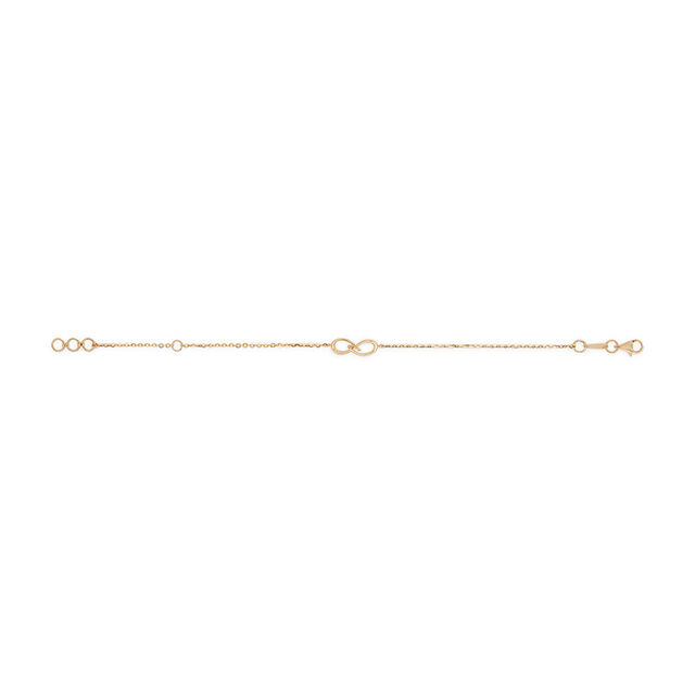 Tanishq 14KT Interlocked Infinity Bracelet for Women 4