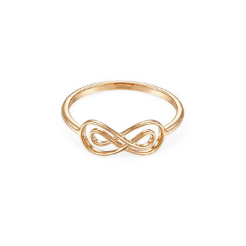 Tanishq 18KT Infinity Loop Ring for Women