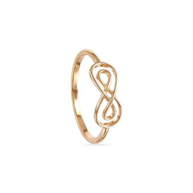 Tanishq 18KT Infinity Loop Ring for Women 2