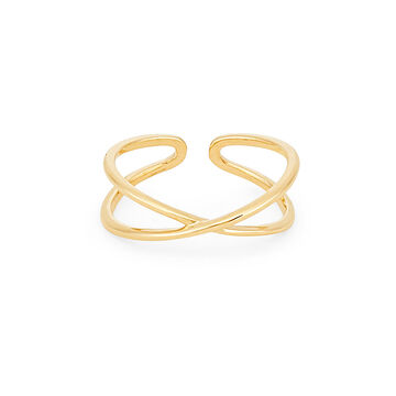 Tanishq 18KT Crossed Paths Infinity Necklace for Women