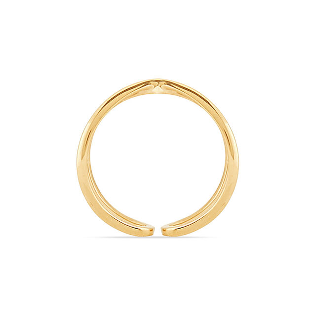 Tanishq 18KT Crossed Paths Infinity Necklace for Women 4