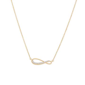 Tanishq 18KT Everyday Return Infinity Necklace for Women