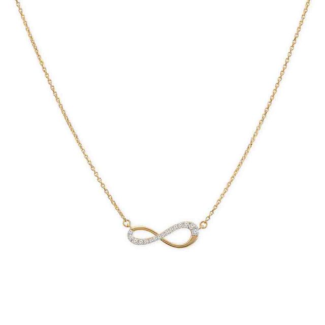 Tanishq 18KT Centred Infinity Necklace for Women 