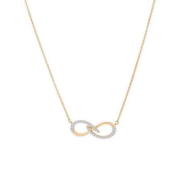 Tanishq 18KT Compact Balance Infinity Necklace for Women
