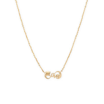 Tanishq 18KT Infinity Love Necklace for Women