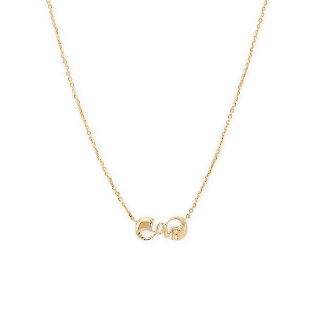 Tanishq 18KT Infinity Love Necklace for Women 