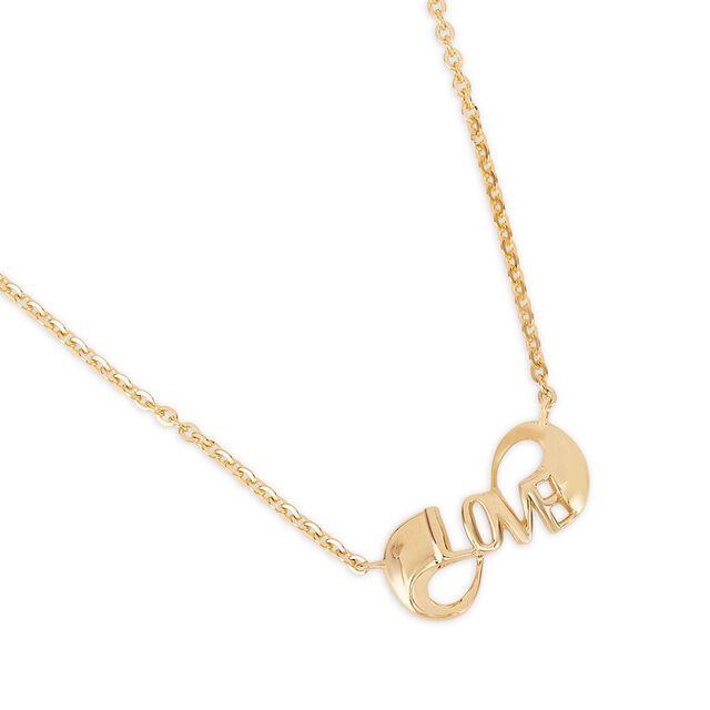 Tanishq 18KT Infinity Love Necklace for Women 3
