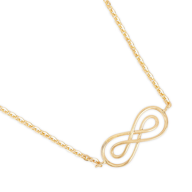 Tanishq 18KT Unfinished Stories Infinity Necklace for Women