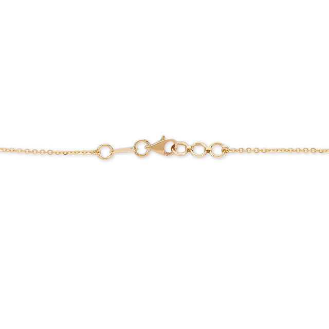 Tanishq 18KT Between Calls Infinity Necklace for Women 4