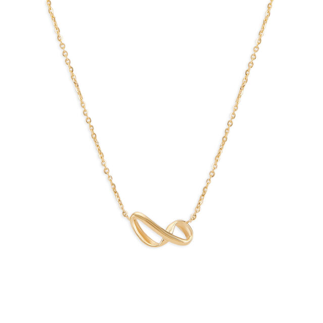 Tanishq 18KT Tilted Infinity Necklace for Women 