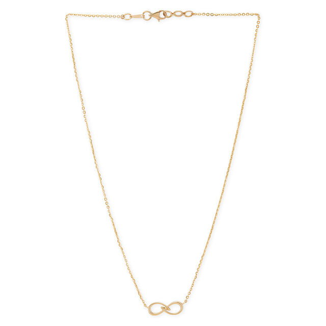 Tanishq 18KT Infinity Flow Necklace for Women 2