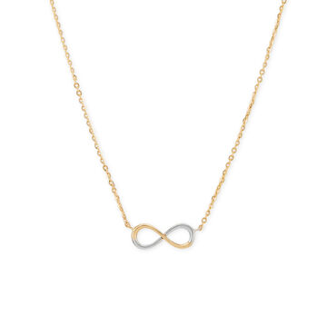 Tanishq 18KT Infinity Contrast Necklace for Women