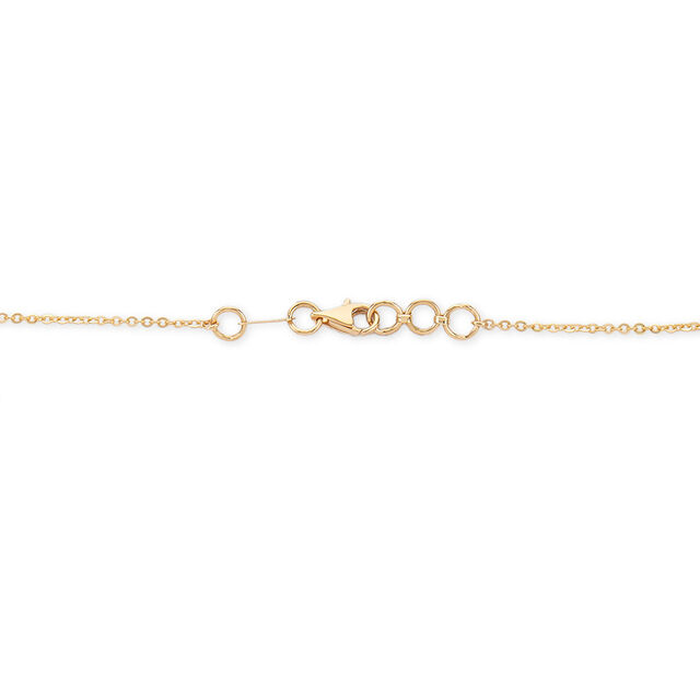 Tanishq 18KT Infinity Contrast Necklace for Women 4