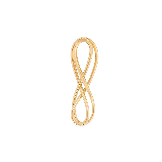 Tanishq 14KT Vertical Infinity Pendant for Women
