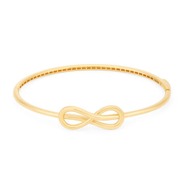 Tanishq 18KT Infinity Curve Bangle for Women