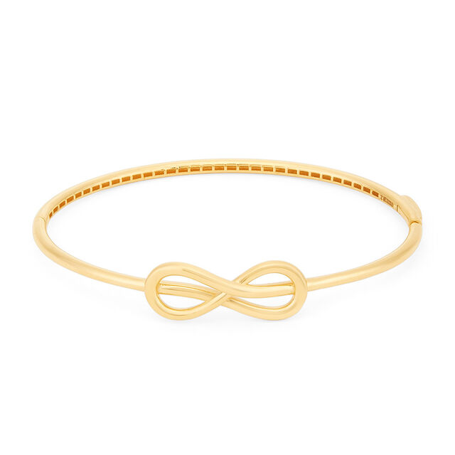 Tanishq 18KT Infinity Curve Bangle for Women 
