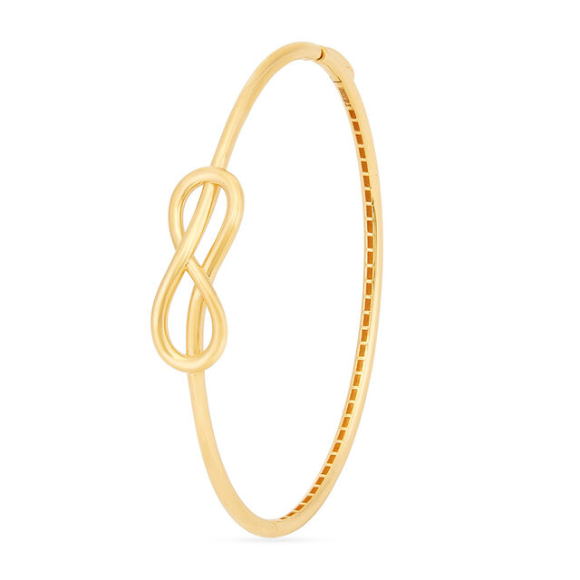 Tanishq 18KT Infinity Curve Bangle for Women 2