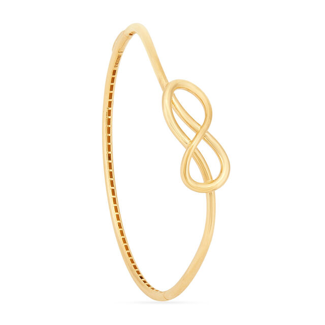 Tanishq 18KT Infinity Ease Bangle for Women 2