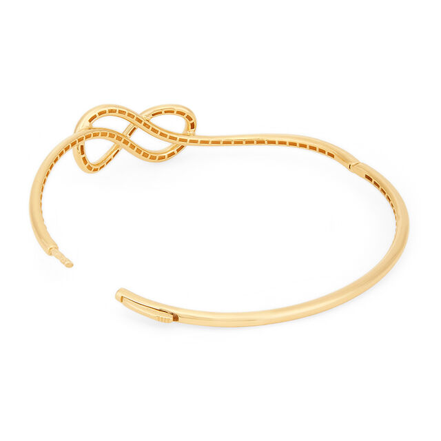 Tanishq 18KT Infinity Ease Bangle for Women 3