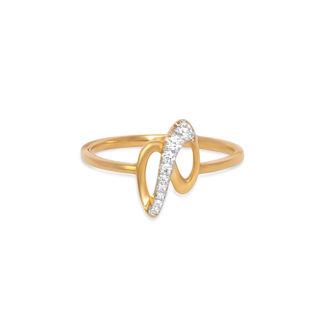 Tanishq 18KT Diamond Finger Ring 