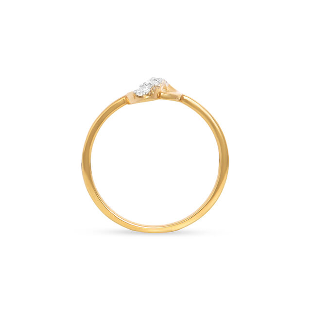 Tanishq 18KT Diamond Finger Ring 3