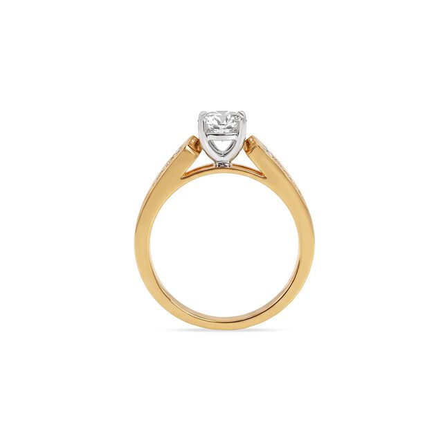 Tanishq 18KT Diamond Finger Ring 3
