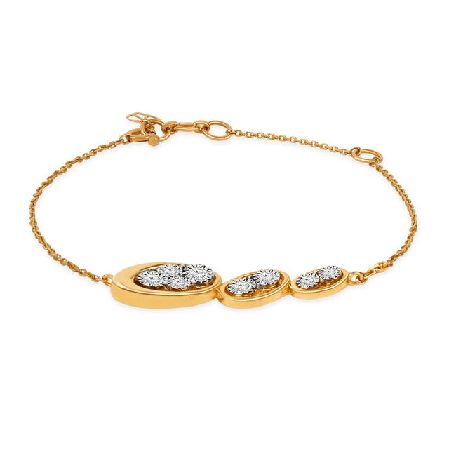 Tanishq 18KT Wishing Well Diamond Necklace for Women 