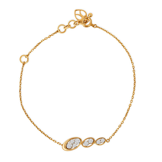 Tanishq 18KT Wishing Well Diamond Necklace for Women 2