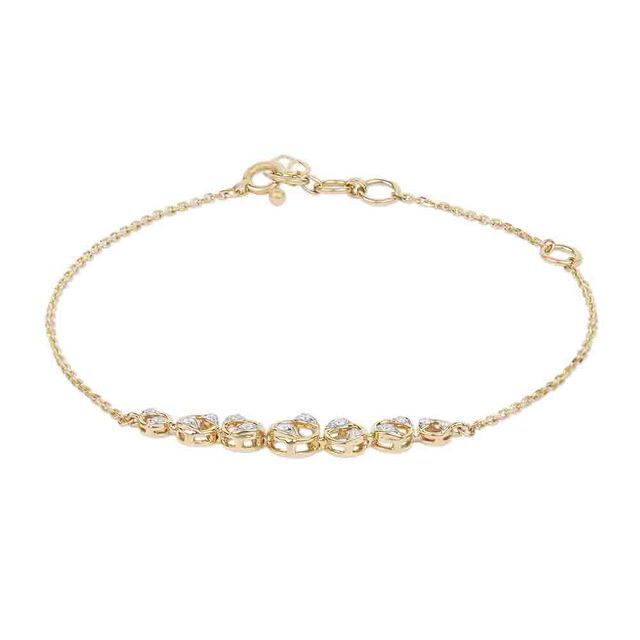 Tanishq 18KT Windmill Lane Bracelet for Women 