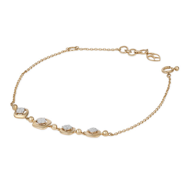 Tanishq 18KT River Pebble Bracelet for Women 2