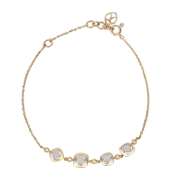 Tanishq 18KT River Pebble Bracelet for Women 3