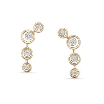 Tanishq 18KT Pocketful of Stars Earrings for Women