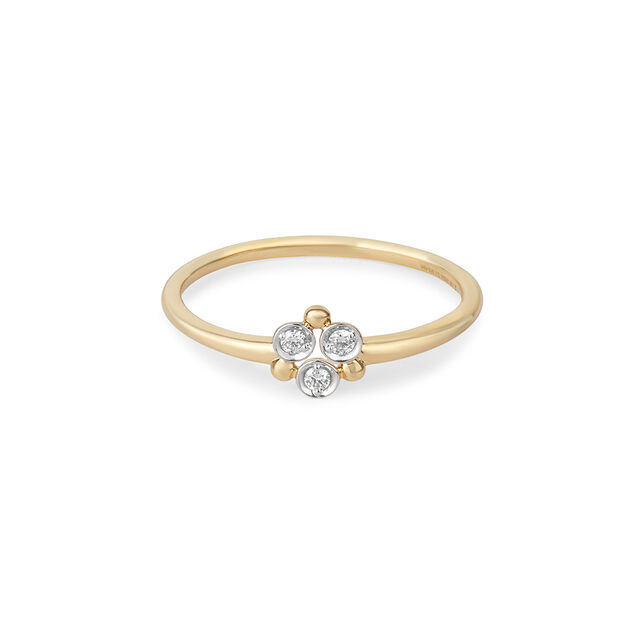 Tanishq 18KT Greenhouse Bloom Ring for Women 