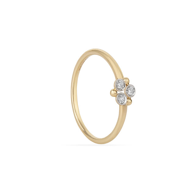 Tanishq 18KT Greenhouse Bloom Ring for Women 2