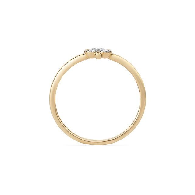 Tanishq 18KT Greenhouse Bloom Ring for Women 3