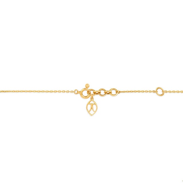 Tanishq 18KT Moonlit Trail Diamond Necklace for Women 4