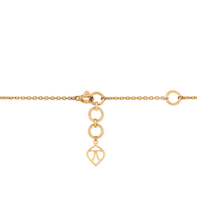 Tanishq 18KT Meadow Dance Diamond Necklace for Women 4
