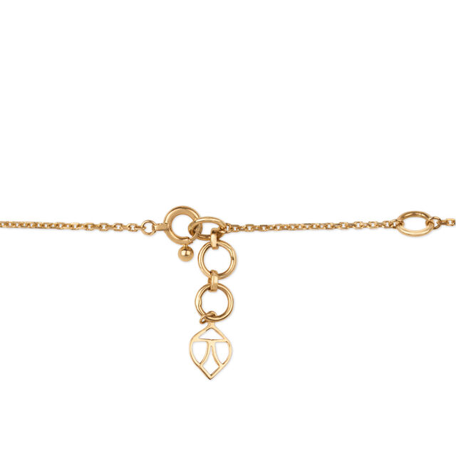 Tanishq 18KT Diamond Valley Necklace for Women 4